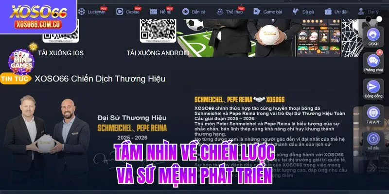 Tầm nhìn về chiến lược và sứ mệnh phát triển